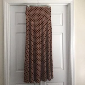 Lula Roe maxi skirt M